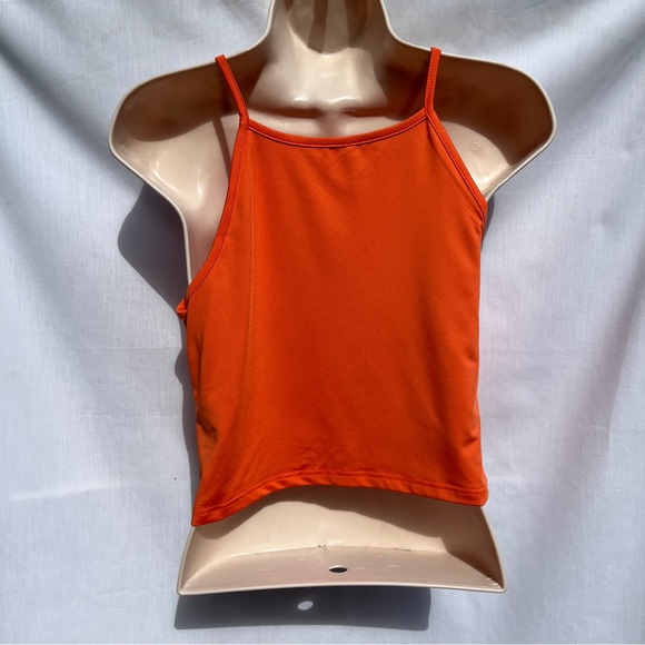 Orange Front Knot Tank Top and Pants - Size Medium - Picture 2 of 11